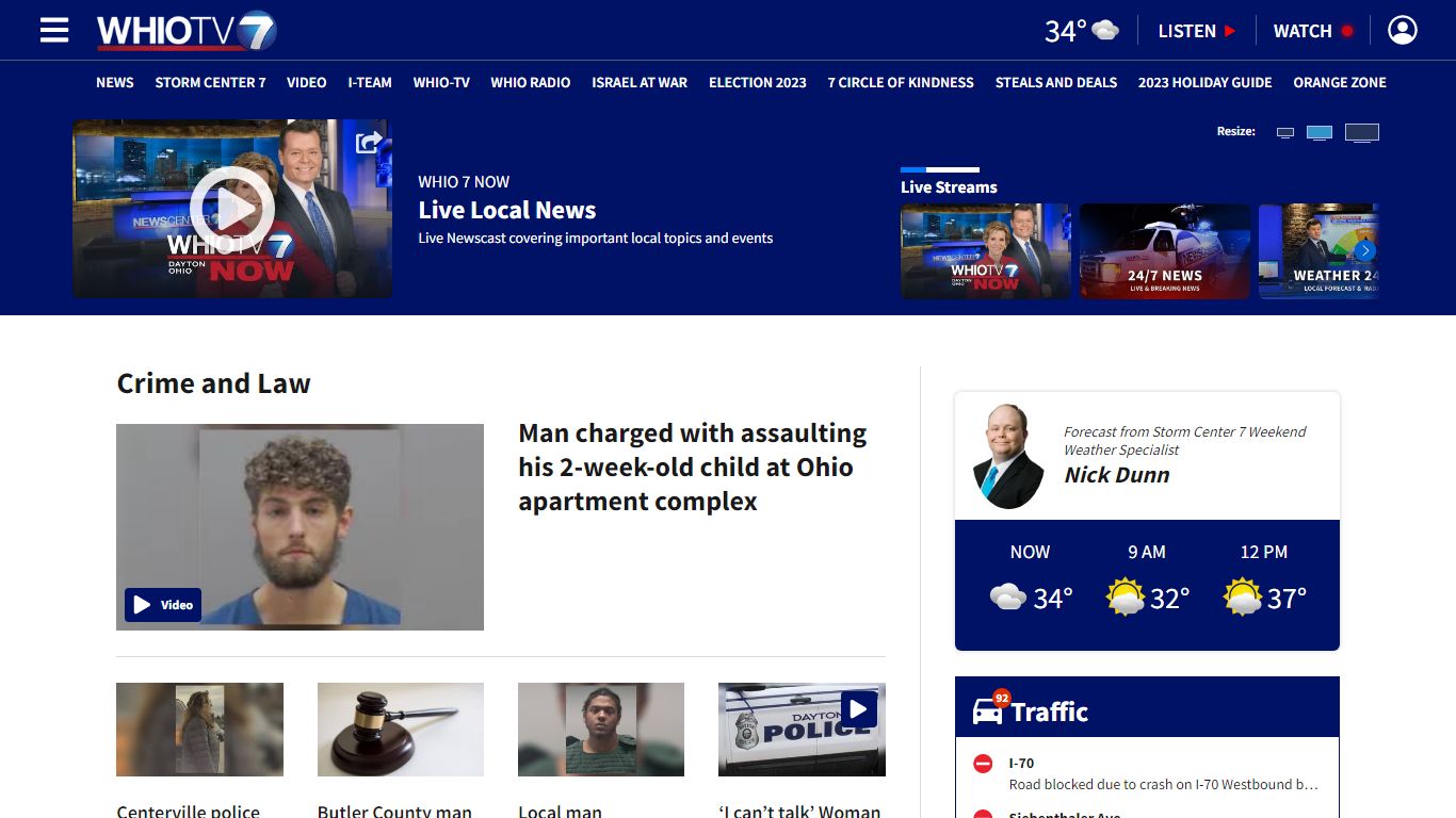 Dayton Crime: News, Crime Maps & Jail Mugshots - WHIO TV 7 and WHIO Radio